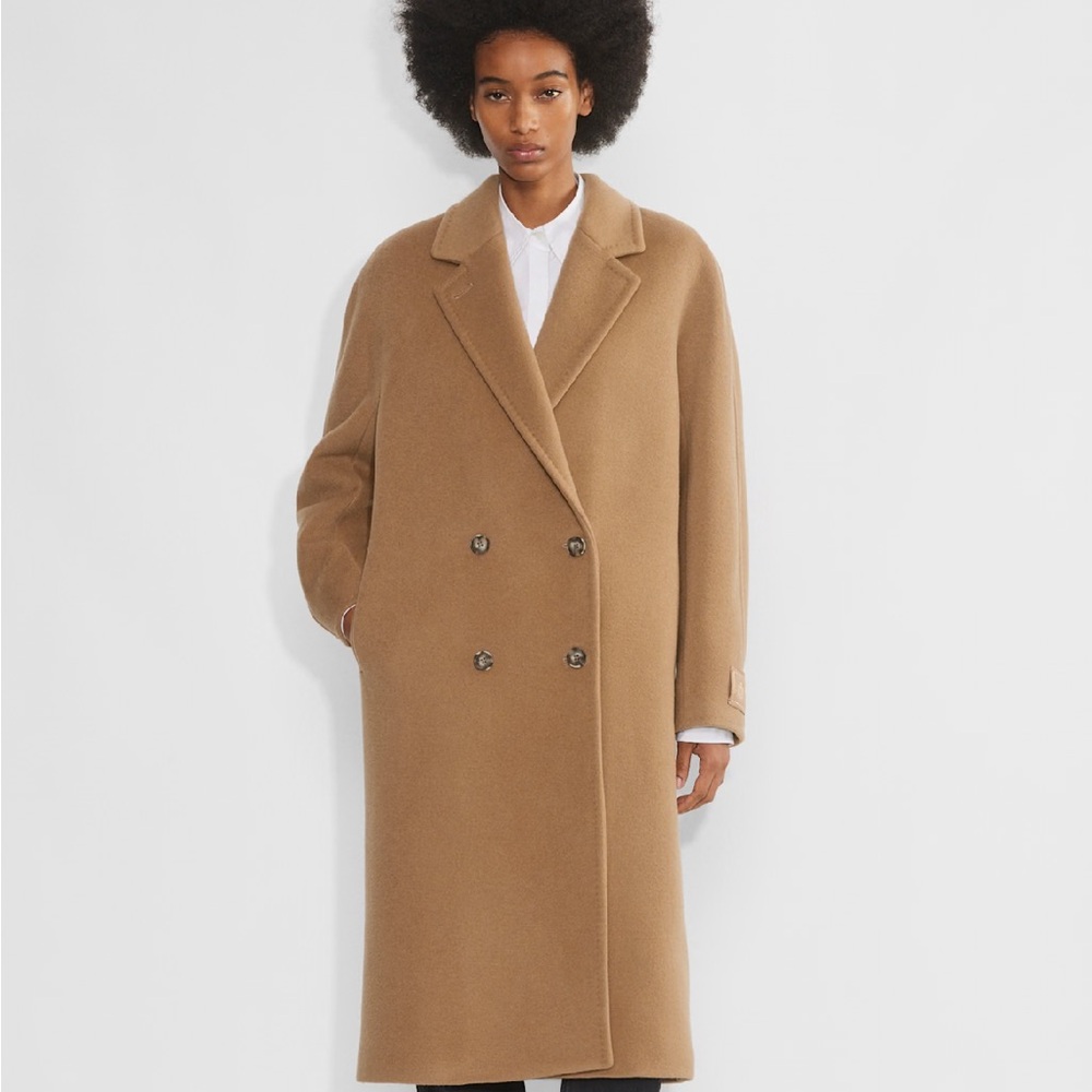 Aritzia Slouch coat - soft wool cashmere